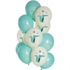 Ballonnen Set Birthday Crocodile - 12stk